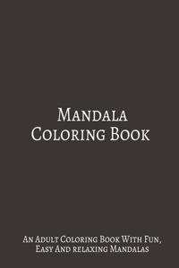 Mandala Coloring Book