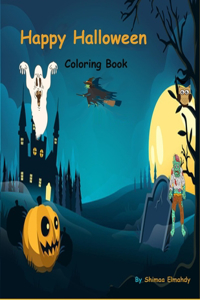 Happy Halloween Coloring Book