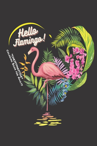 Hello Flamingo: "CHRISTMASTIDE" Coloring Book for Adults, Large 8.5"x11", Gift Giving, Annual Festival, Greeting Season, Ability to Relax, Brain Experiences Relief,