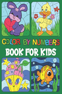 Color By Numbers book For Kids
