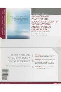 Evidence-Based Practices for Educating Students with Emotional and Behavioral Disorders Access Code Card, 180 Day Acces