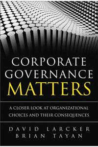 Corporate Governance Matters