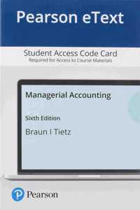Managerial Accounting