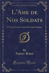 L'Ame de Nos Soldats
