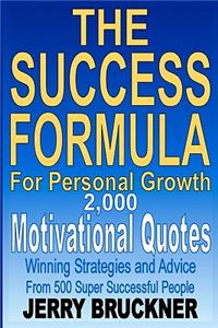 The Success Formula For Personal Growth
