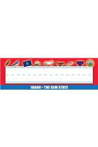 Idaho Nameplates - Pack of 36