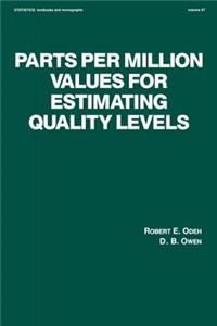 Parts Per Million Values for Estimating Quality Levels