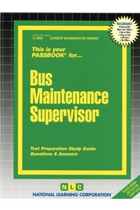 Bus Maintenance Supervisor