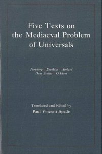 Five Texts on the Mediaeval Problem of Universals