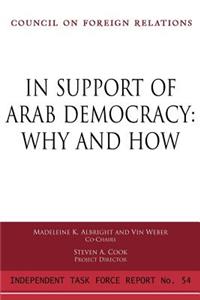 In Support of Arab Democracy