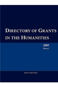 Directory of Grants in the Humanities 2009 Volume 1