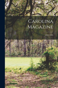 Carolina Magazine; 1922-1923