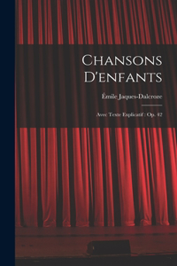 Chansons d'enfants