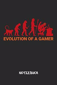 Evolution of a Gamer NOTIZBUCH