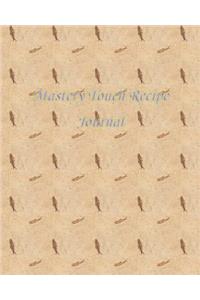 Mastery Touch Recipe Journal