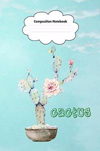 Cactus - Composition Notebook