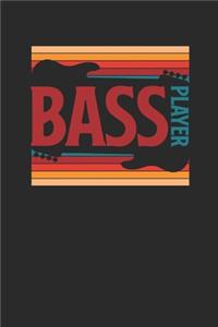 Bass Player: Bass Guitar Notebook, Dotted Bullet (6" x 9" - 120 pages) Musical Instruments Themed Notebook for Daily Journals, Diary, and Gift