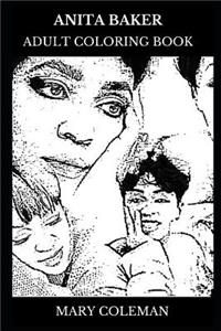 Anita Baker Adult Coloring Book