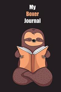 My Boxer Journal