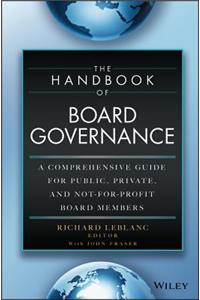 The Handbook of Board Governance