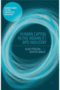 Human Capital in the Indian It / Bpo Industry