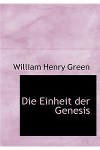Die Einheit Der Genesis