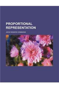 Proportional Representation