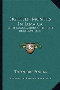 Eighteen Months in Jamaica