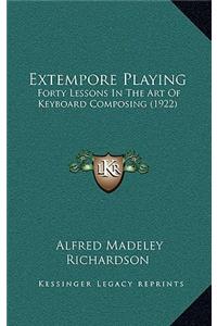 Extempore Playing