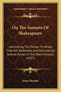 On The Sonnets Of Shakespeare