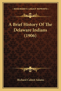 A Brief History Of The Delaware Indians (1906)