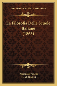 Filosofia Delle Scuole Italiane (1863)