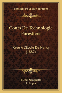 Cours De Technologie Forestiere