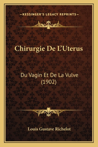 Chirurgie De L'Uterus