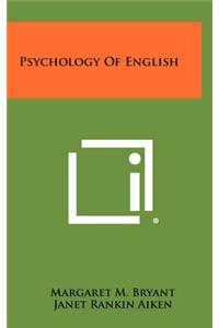 Psychology Of English