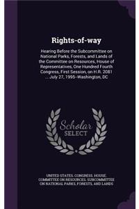 Rights-of-way