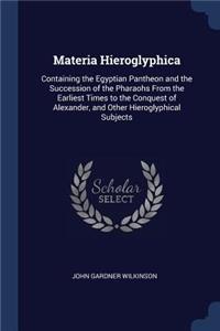 Materia Hieroglyphica