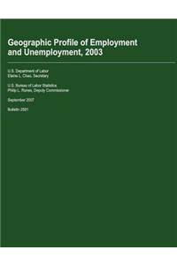 Geographic Profile of Employment and Unemployment, 2003