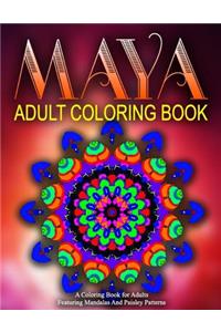 MAYA ADULT COLORING BOOKS - Vol.12