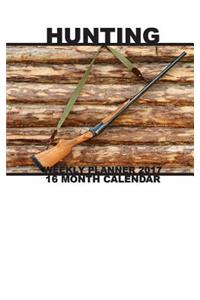 Hunting Weekly Planner 2017