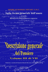 Sulla forma generale dell'essere