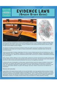 Evidence Laws (Speedy Study Guide)
