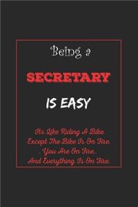 Being A Secretary Is Easy