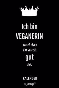 Kalender für Veganer / Veganerin