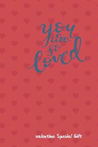 You are so loved The Couples Journal Special Gift