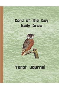 Card of the Day Daily Draw Tarot Journal