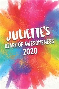 Juliette's Diary of Awesomeness 2020
