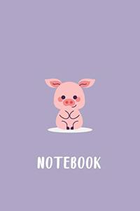 Cute Animal Purple Notebook Birthday Gift