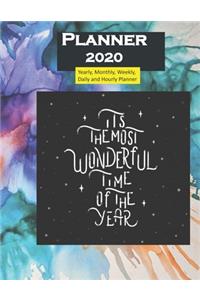 Planner 2020 Its most beautiful time of the year quote