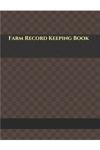 Farm Record Keeping Book